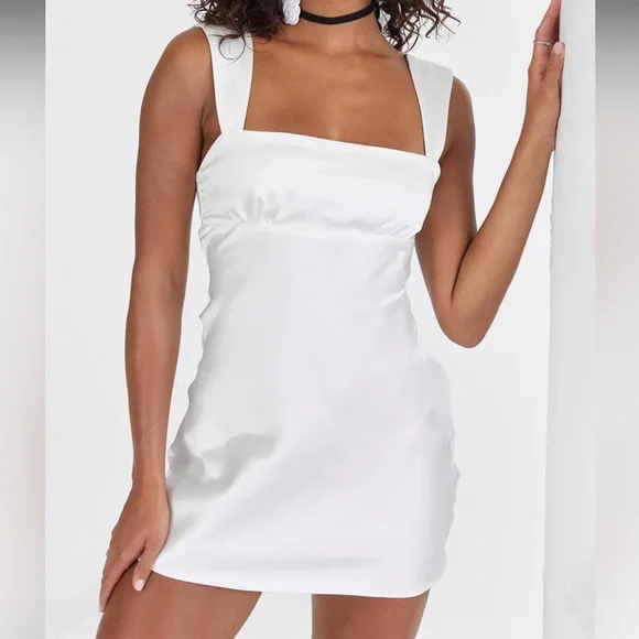 princess polly white mini dress Anse Mini Dress | White | Womens